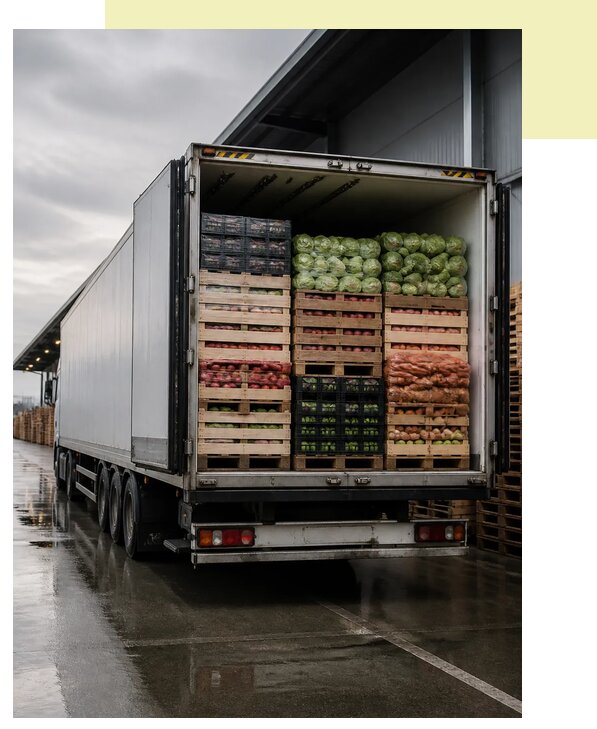 Перевозка плодоовощной продукции в Курган по цене от 5155 р. | Агросервис-Крг