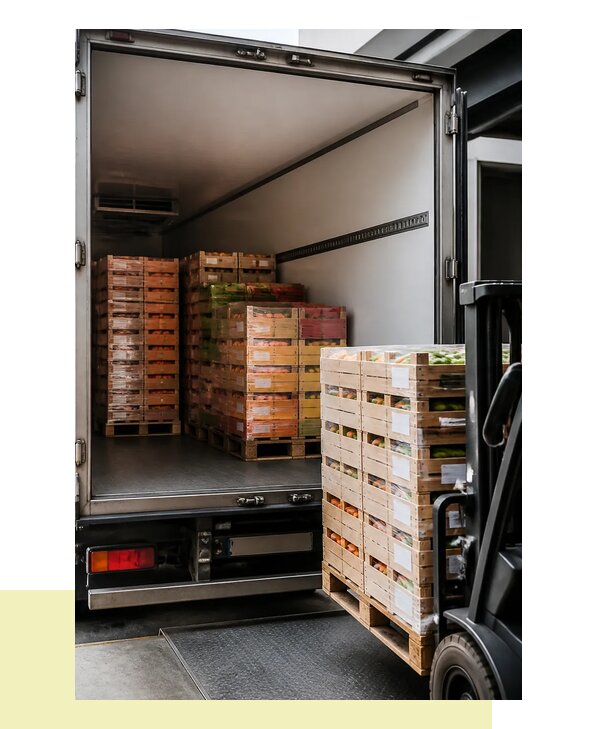 Перевозка сельхозпродукции на паллетах с доставкой в Курган